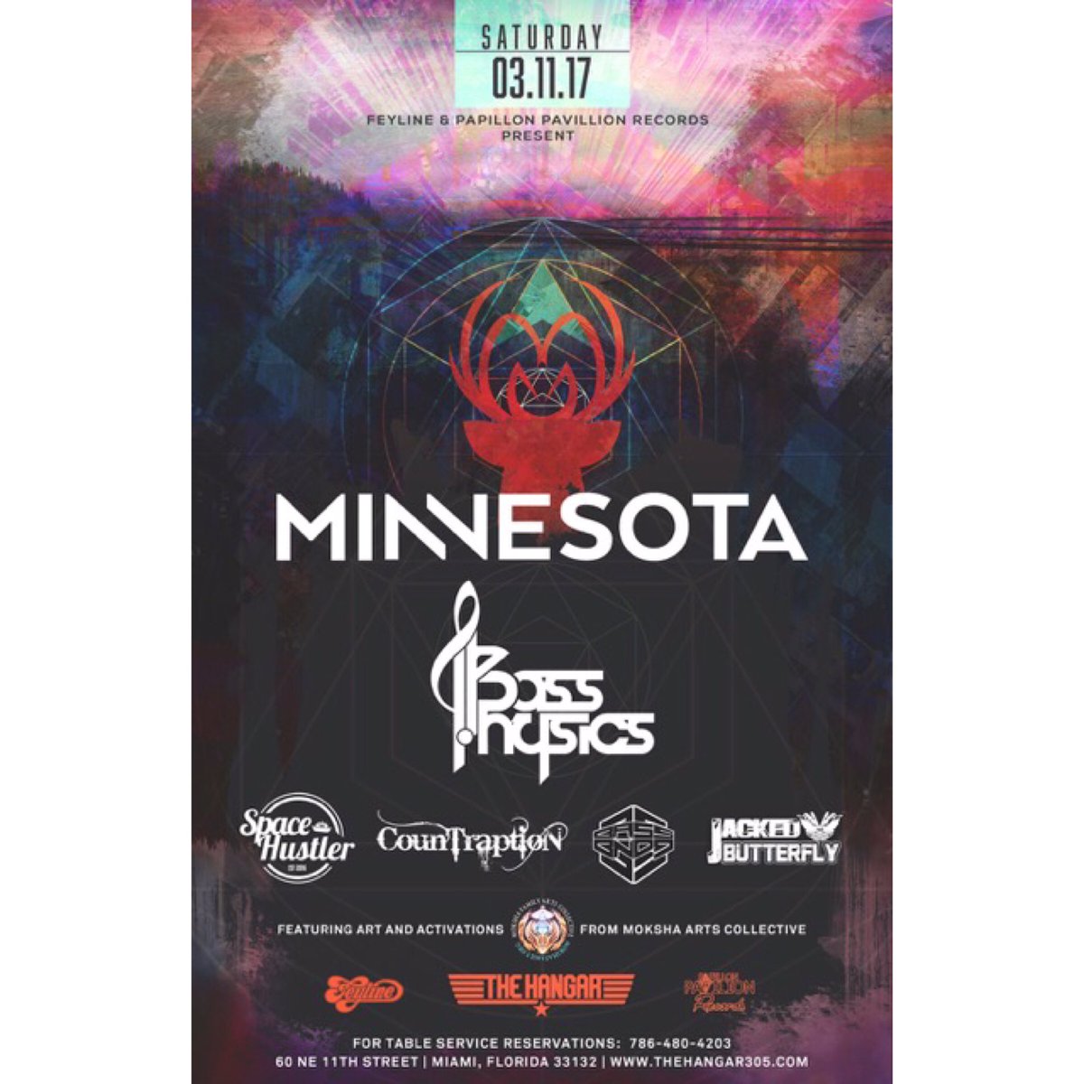papillonrecords's tweet photo. Miami 3.11.17

PPR and @feylinepresents Present

@minnesotaBASS @BassPhysics @BASSBENDERMUSIC @thecountraption &amp; Jacked Butterfly https://t.co/CXhZtl5TmG