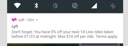 jiteshs_'s tweet photo. Aww, thanks I guess @lyft? https://t.co/BzKie15KdH