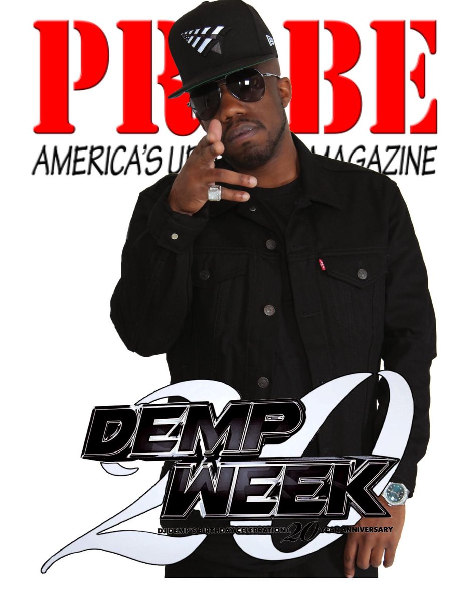 Probemagazine77's tweet photo. Probe Magazine Exclusive! Demp week 20th year anniversary issue! In stores now! #DempWeek https://t.co/0JOx1aH2zt