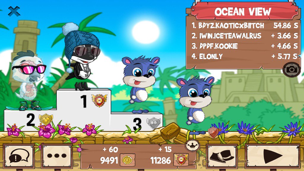 Klynn615's tweet photo. All those guys just got washed #funrun2 #Iceteawalrus #kookie #ElOnly https://t.co/OJpAsclUj8