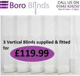 #vertical_blinds_offer
3 vertical blinds supplied &amp; fitted for £119.99
boroblinds.co.uk
#blinds_middlesbrough #stockton_on_tees
#boro