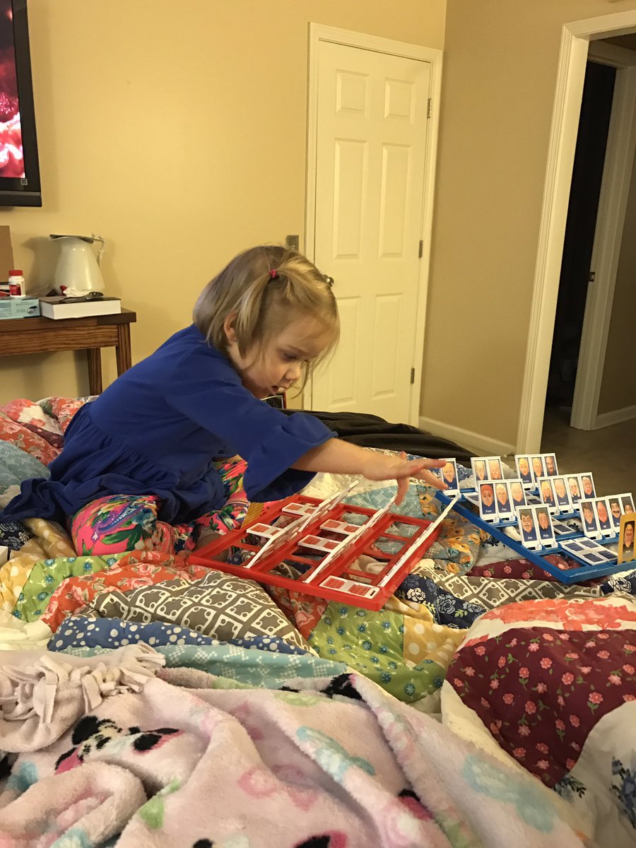 CoreyAAdams's tweet photo. Playing legitimate game of Guess Who with my TWO-year-old... #GodIsGood #Rated6&Up #MyKidIsSmart #DaddyDaughterTime https://t.co/cwjQN5FynG