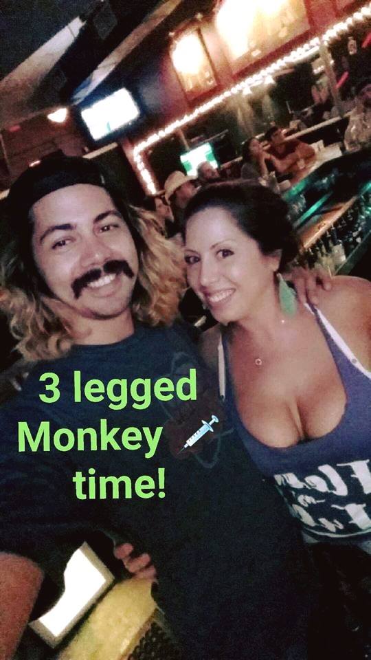 3LeggedMonkeySA's tweet photo. It's Monkey Time! Come hang out with this Dynamic Duo tonight! πβ€οΈππ₯ #thethreeleggedmonkey #satxbars https://t.co/whwzBXOKDX