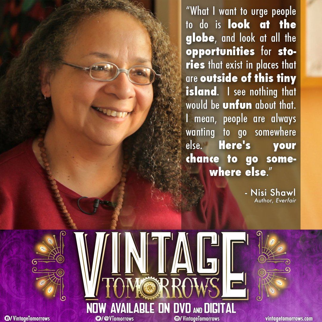 VTomorrows's tweet photo. #vintagetomorrows 2016 retrospective: Top 10 twitter quote cards - #8: #Everfair author @NisiShawl https://t.co/9uDaOl1HJc