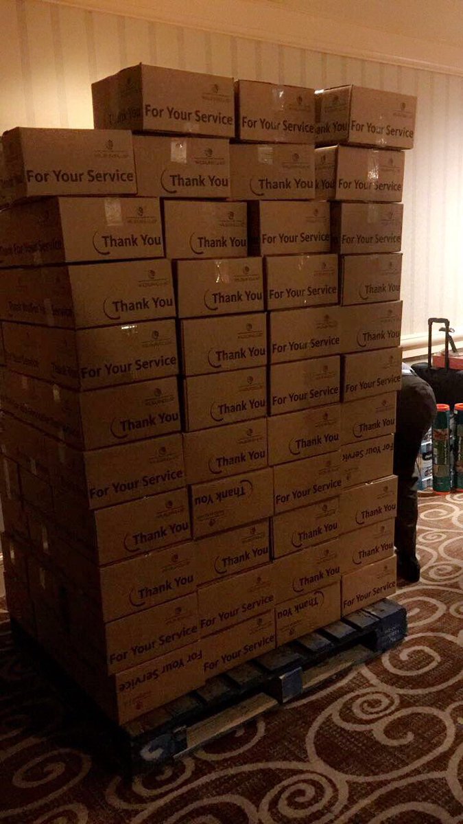 WilburEllisCo's tweet photo. We bundled 900 care packages for our deployed #military. Thank you for your service and thank you, @soldiersangels! #WEserve via @hilareef https://t.co/mtF4HKyuNX