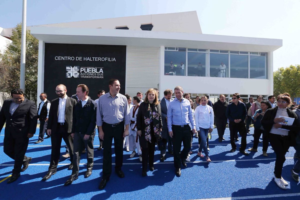 Esta unidad deportiva tiene alberca, gimnasios, Centro de Halterofilia, canchas de fútbol, tenis y atletismo, entre otras #ElCambioEsPosible