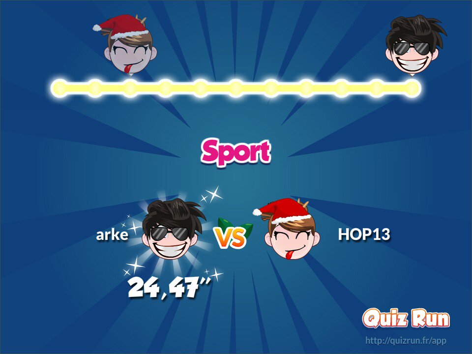 Arke78's tweet photo. Ho sconfitto Sonia Possemati su Quiz Run. Il mio nome utente è arke https://t.co/hhGZ6V9Ibf https://t.co/yNQpo5vEB2