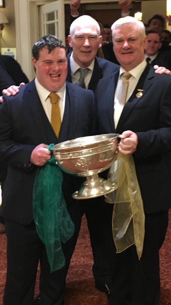 aoganofearghail's tweet photo. Carberry Rangers, Cork,1st county senior football title 2016. Chairman Mick Connolly &amp;Niall Flavin,club founded 1887 https://t.co/UkXusFVbi7
