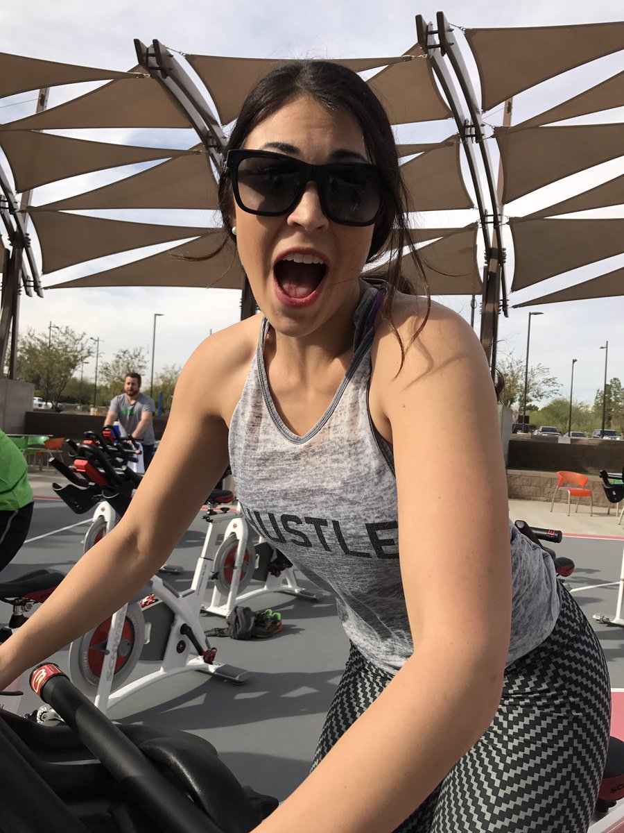 paraleejohnson's tweet photo. @GoDaddy brings cycling to you and 100% of proceeds support charity! #gdcares #GDFIT #godaddylife #cycling #Fitness https://t.co/PqS9XkVbJp