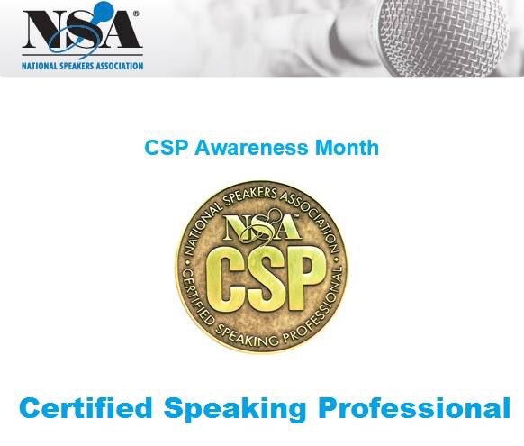 thomsinger's tweet photo. January is "promote the CSP month". I am proud to have earned the Certified Speaking Professional designation. #CSPspeakers #eventprofs https://t.co/QR56Xw8CH2