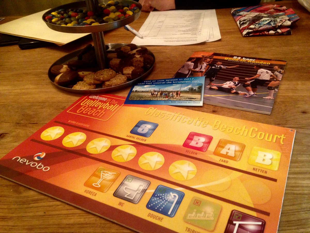 6 sterren van de <a href="/nevobo/">Nevobo</a> voor onze club: trots! #classificatie #beachcourt #beachvolleybal #sport050 #coendersbeach