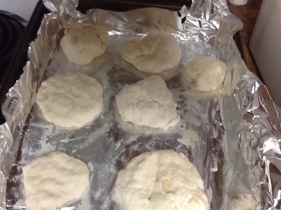 learnwithmrsle's tweet photo. We found a bannock recipe in a book and we made bannock because we were interested in trying to make it. It turned out really good! https://t.co/wMZv1ZJ270
