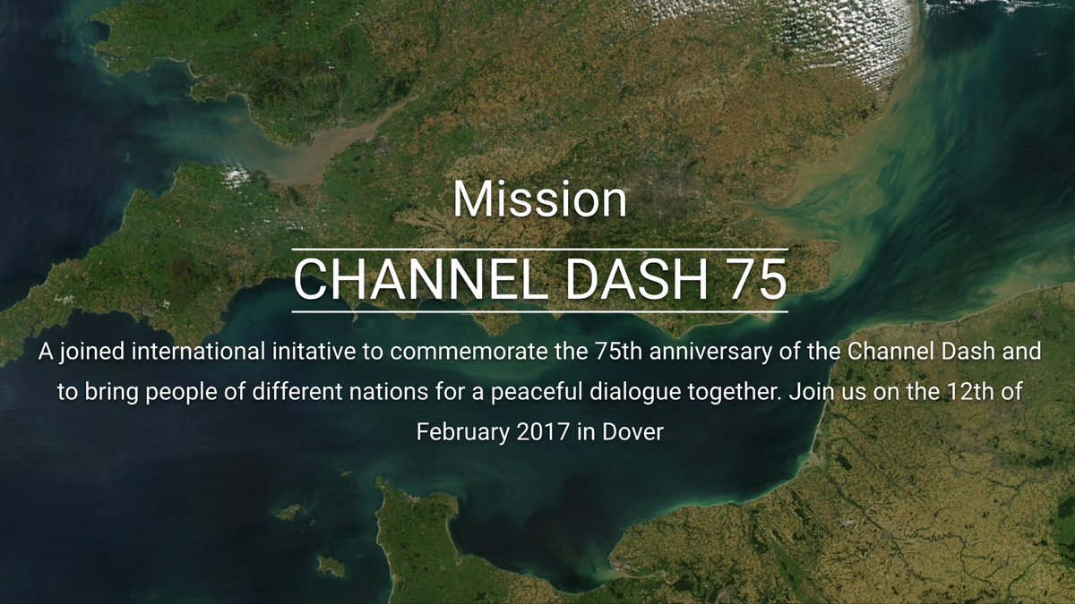 ChannelDash75's tweet photo. 4 weeks &amp; 1 day to the 1st #ChannelDash75 event. Follow us into the cold Winter English Channel on February 12, 2017 https://t.co/SJHvEEUE15 https://t.co/wjXMhQ5s9T