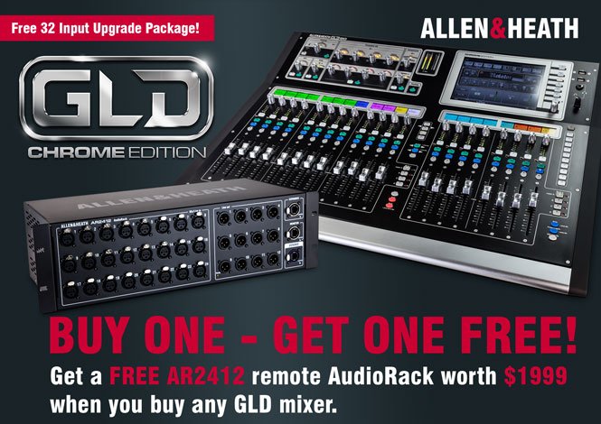 GLD Chrome Buy One - Get One Free
For more info visit:
americanmusicandsound.com/en/pages/promo…