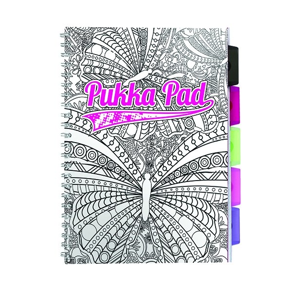 estockroom's tweet photo. Our product of the day is Pukka Colour &amp; Personalise Project book - perfect for the office doodlers! £17.99 ex vat for 3 #PukkaPads #Doodle https://t.co/8IfcHPVrVC