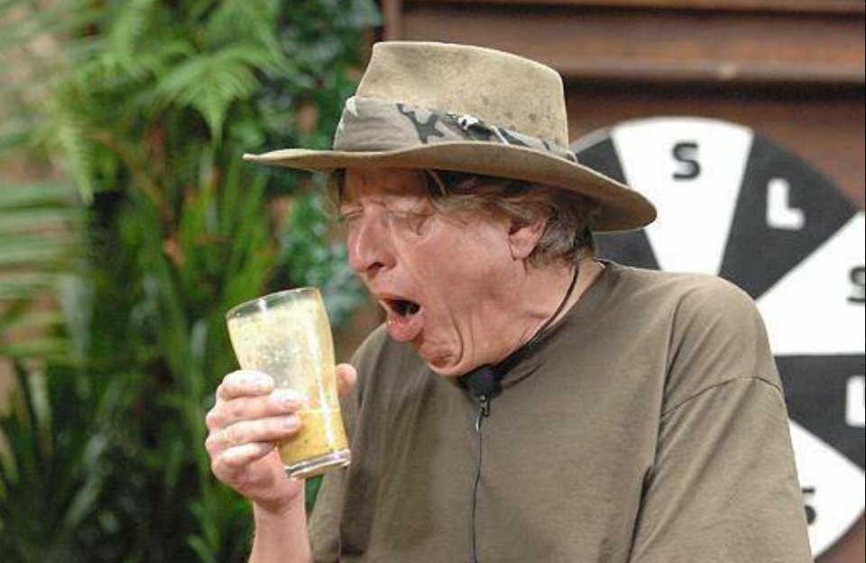 cfroeh's tweet photo. Das ist doch keine Prüfung. DAS war eine Prüfung. #ibes #dschungelcamp #RememberWalter https://t.co/HysuMHyEkX