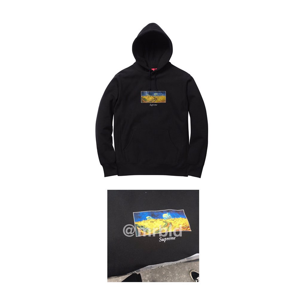 supreme van gogh hoodie
