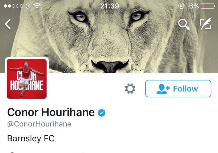 gortavfc's tweet photo. Just changed his header to a picture of a lion... #AVFC #AgentJames 😂 https://t.co/hpjPovLX9J