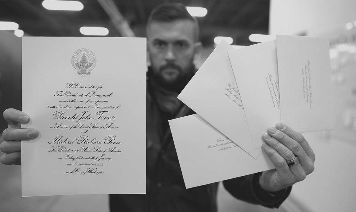 SilencerCo CEO Josh Waldron is honored to be a part of the momentous occasion of President-elect <a href="/realDonaldTrump/">Donald J. Trump</a>'s inauguration on Jan 20.