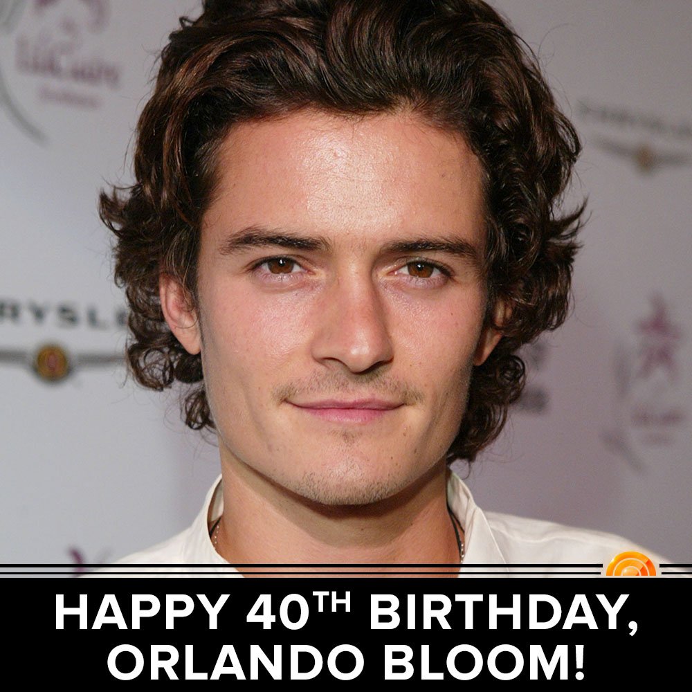 Happy 40th birthday, Orlando Bloom!  