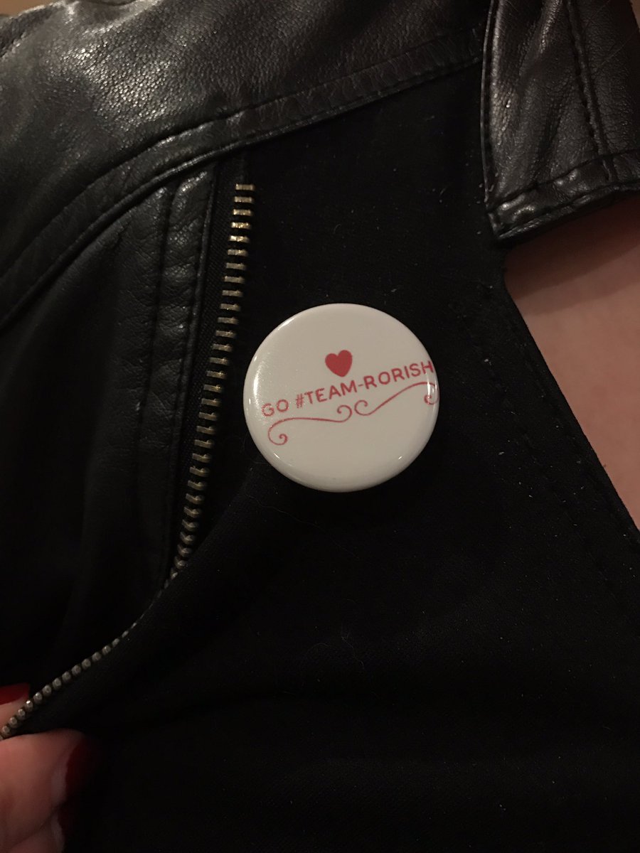 higginsmaxine21's tweet photo. @MGH_8 Got my pin today. Representing! #TeamRorish https://t.co/N8iCsHHyCJ