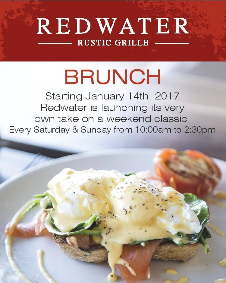 Tomorrow, January 14th  <a href="/RedWaterPEI/">Redwater PEI</a> launches weekend brunch! Saturday and Sunday 10:00 - 2:30 #Charlottetown #PEI #brunch