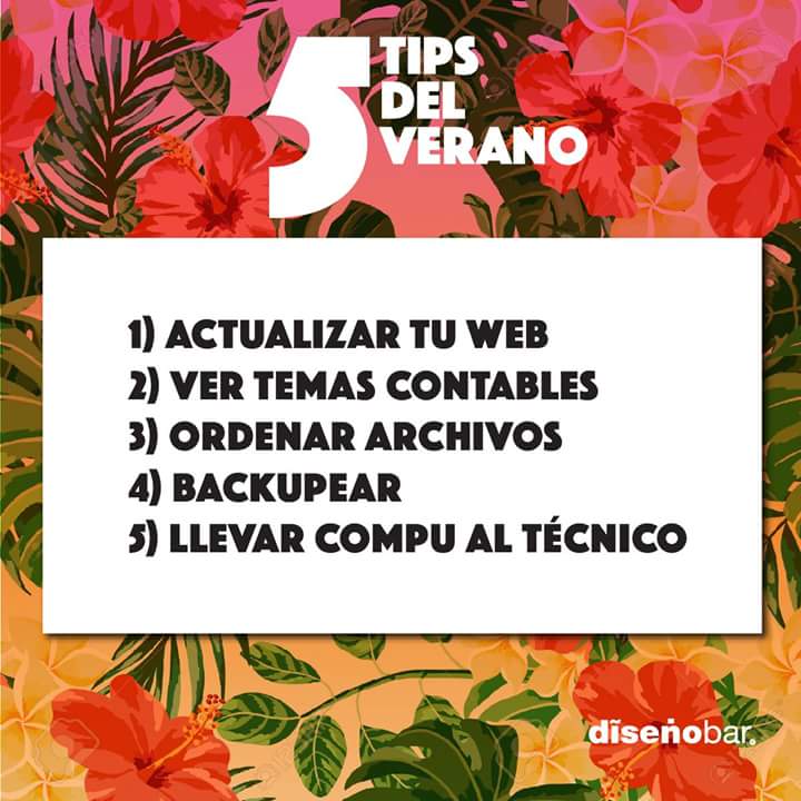 diseniobar's tweet photo. #tips para el verano https://t.co/suNNzn6Xc3