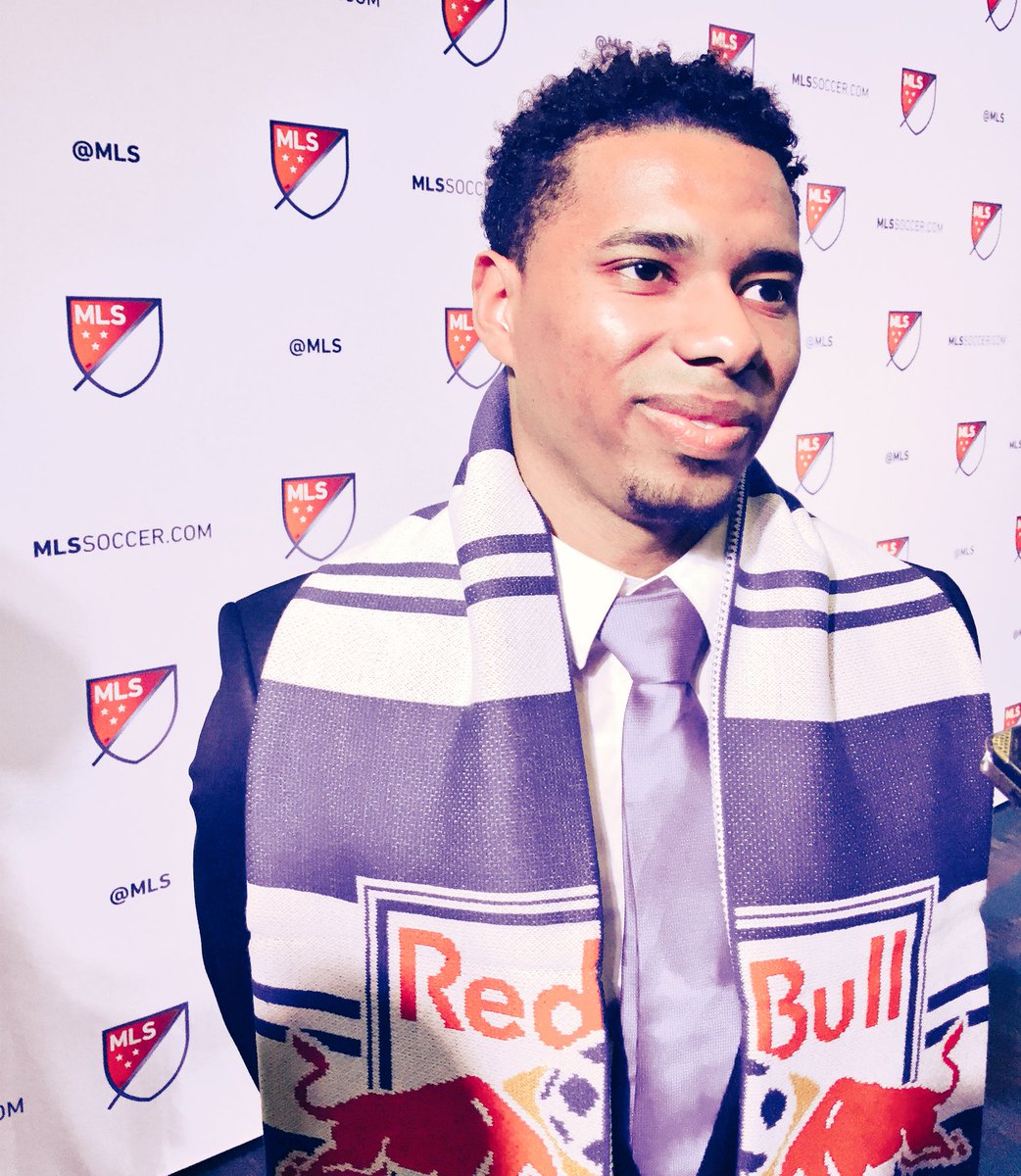NewYorkRedBulls's tweet photo. "I want to attack and score goals." 
-Zeiko Lewis #RBNY https://t.co/TAdT0YQtcD