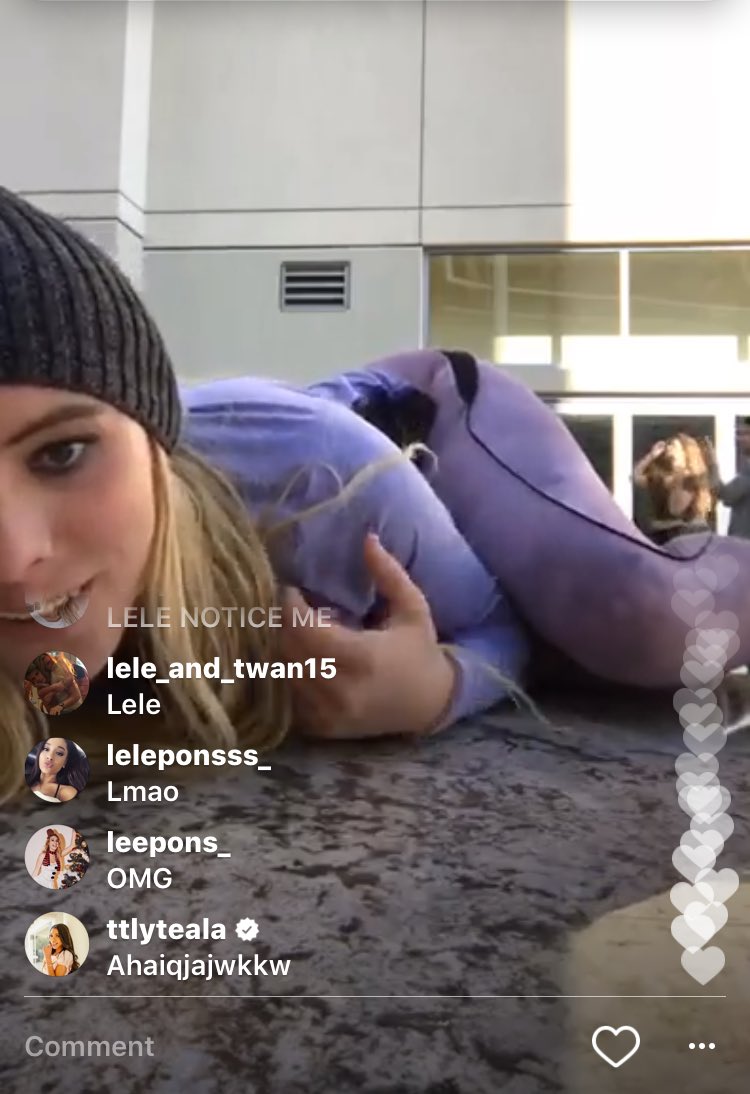 tizy_j's tweet photo. Omg @lelepons I love your Instagram lives 😂🔝😂🔝😂 https://t.co/Wx2AuZxOYN