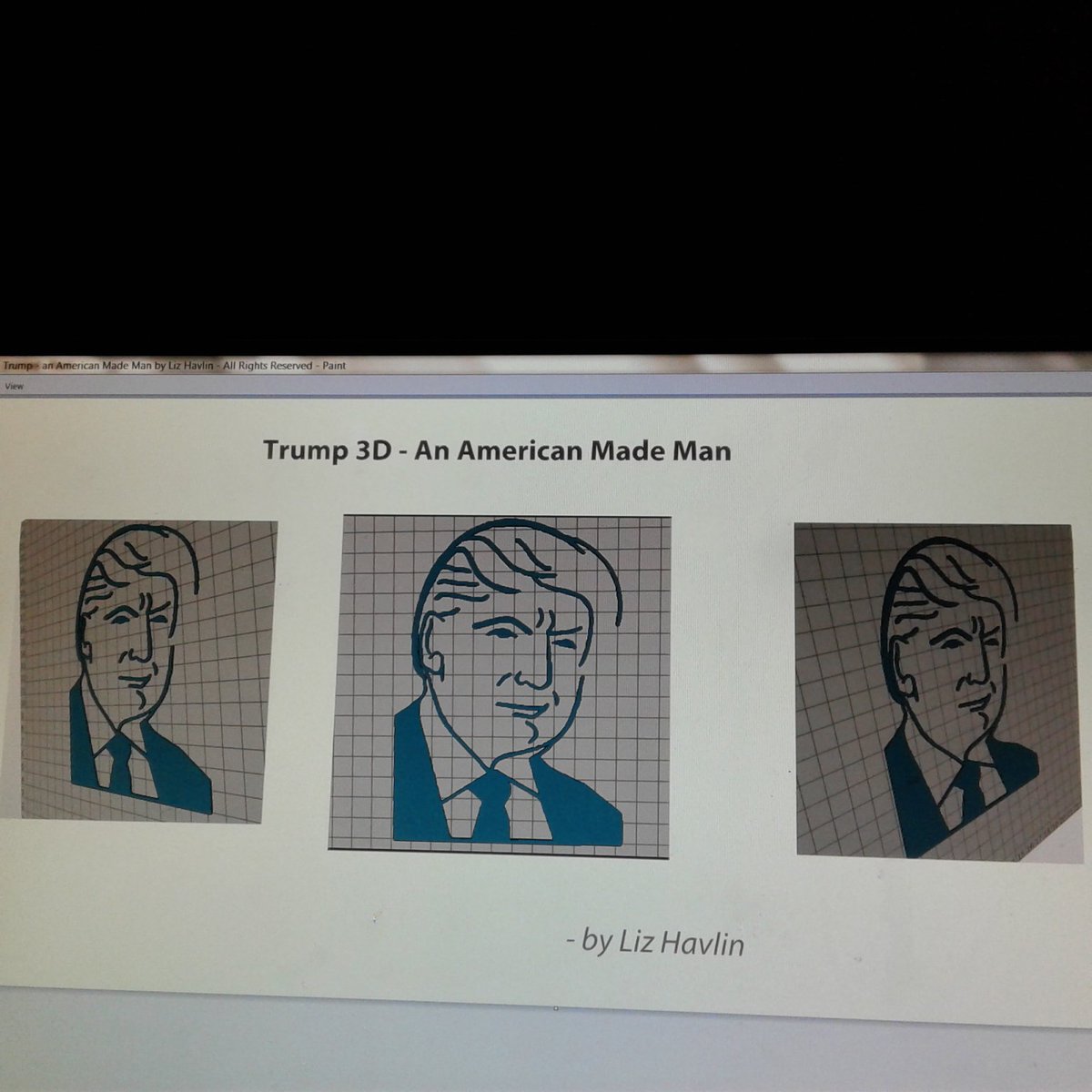 Love Trump? Hate him? Somewhere in between? See what you want to see in "Trump 3D - An American Made Man". Connect with me on LinkedIn.