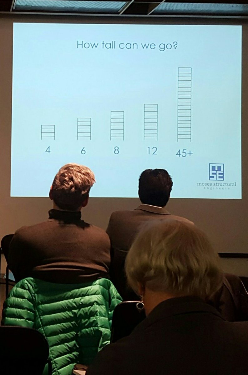 How tall can we go? <a href="/mosesstructures/">Moses Structural Engineers</a>  #FutureOfArchitecture #SustainableConstruction #RyersonDAS