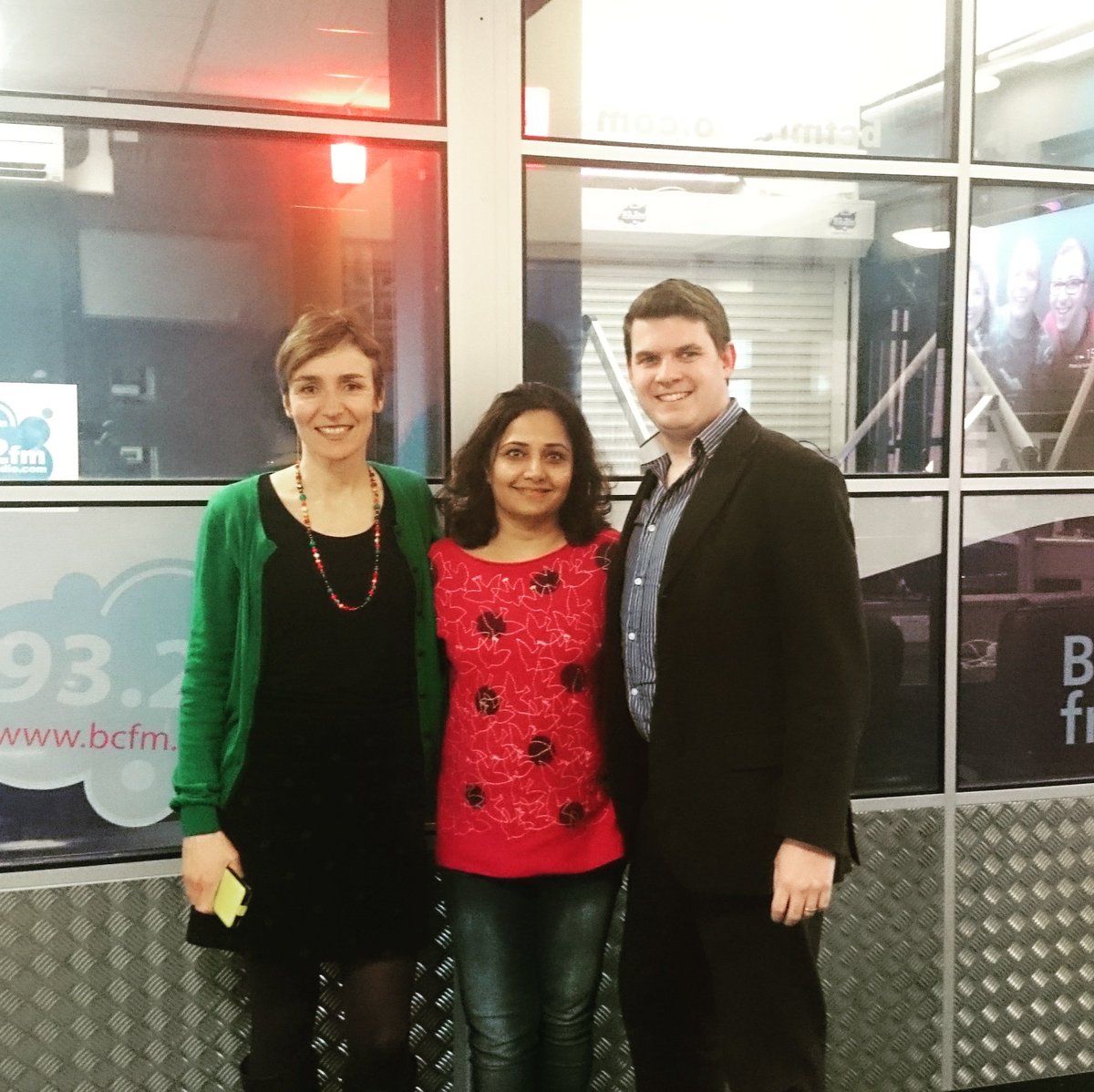 LindseyRyle's tweet photo. Co-hosting the @stpetershospice show on @BCfmRadio with @DewanSangeeta and @Eddts - such a great way to end the week! 📻🔉👍 https://t.co/yGiohUsy8m