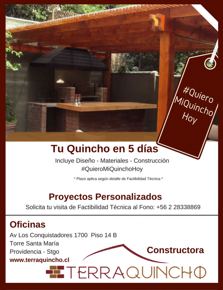 Terraquincho_'s tweet photo. Quincho para Asados. Tu Quincho en 5 días
Incluye Diseño - Materiales - Construcción
https://t.co/J6CRL6usT3

#QuieroMiQuinchoHoy https://t.co/Do204OZ59n