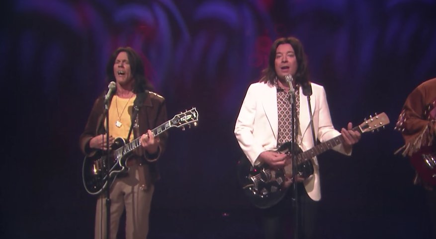 Watch Jimmy Fallon and Kevin Bacon hilariously struggle to spell singing Kinks' "Lola" rol.st/2is5NPg