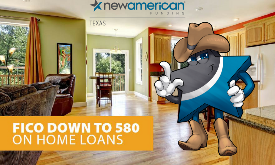 NAFDallas's tweet photo. Howdy! Would you look at that! FICO Down to 580 on #homeloans ! #NAFTexas #LoanStarState #RealEstate #DFW #credit https://t.co/A9Fk1Uqgr1