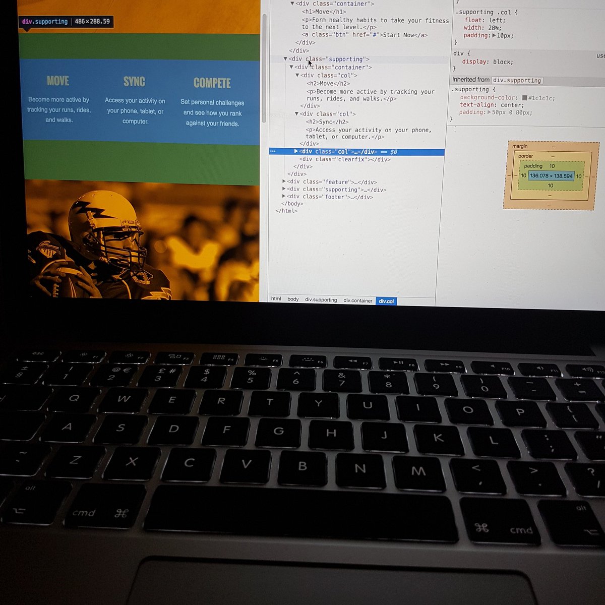 reid_lo's tweet image. When you study their page to try and work out why your mock up looks different!! 😊😊 #codecademypro #webdev #webdevelopment #learntocode