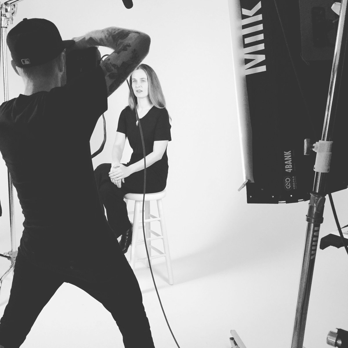 createblueprint's tweet photo. In Process at #MilkStudios w/ @andybphotostuff for @iamjoysela's #ArtistsMirror #WeMirror #CreateBlueprint #AlwaysPassionsProjects https://t.co/47CpcoUUOp