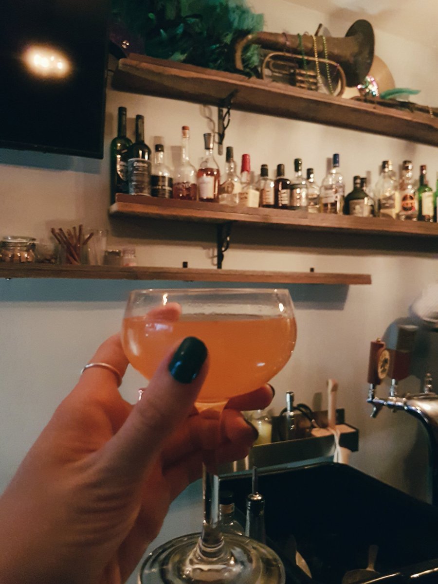 Among the first customers <a href="/bar_sazerac/">Bar Sazerac</a>! Loving the vibes already 👌