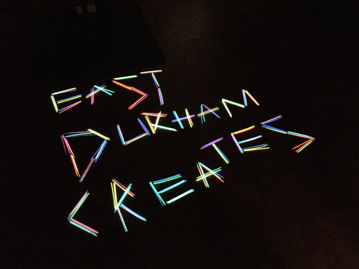 NikkiJL's tweet photo. Another successful @EDCreates event, very proud! #eastdurhamiscreating #neonandthat @pinpointphil @Maria0abbott @CPPnetwork @mickfusion https://t.co/SZ4R24E0aS
