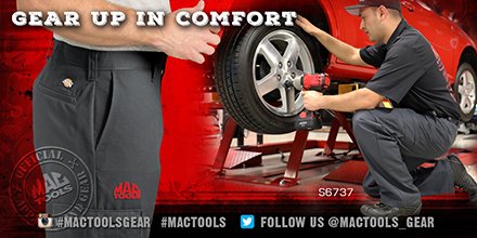 MacTools38's tweet image. How do you keep comfortable while at work? Ask your Distributor today about new Mac Tools Work Pants. #GreatToWorkWith  #MacToolsGear