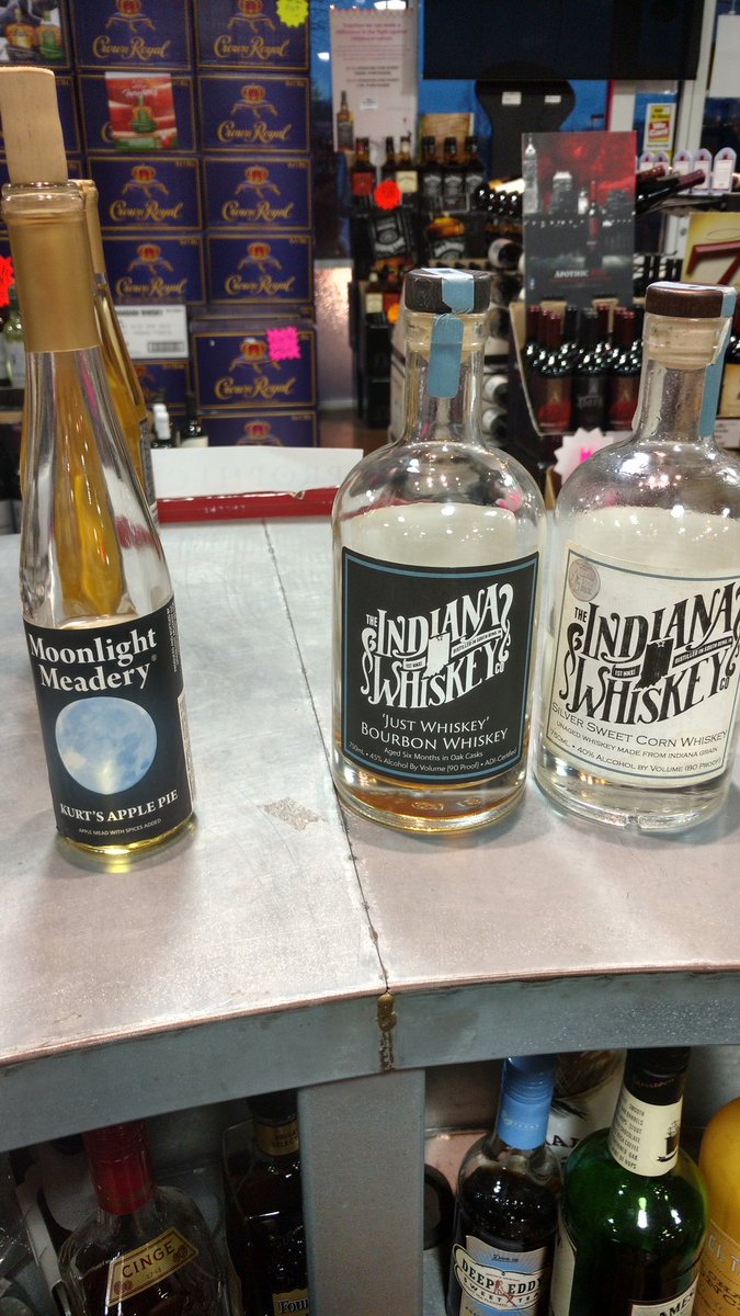 mononbeverage's tweet photo. @Crown_Liquors Noblesville is sold out of @inwhiskey but you can still stop by their other locations to snag some for the ice storm #indy https://t.co/6pSbqngkrO