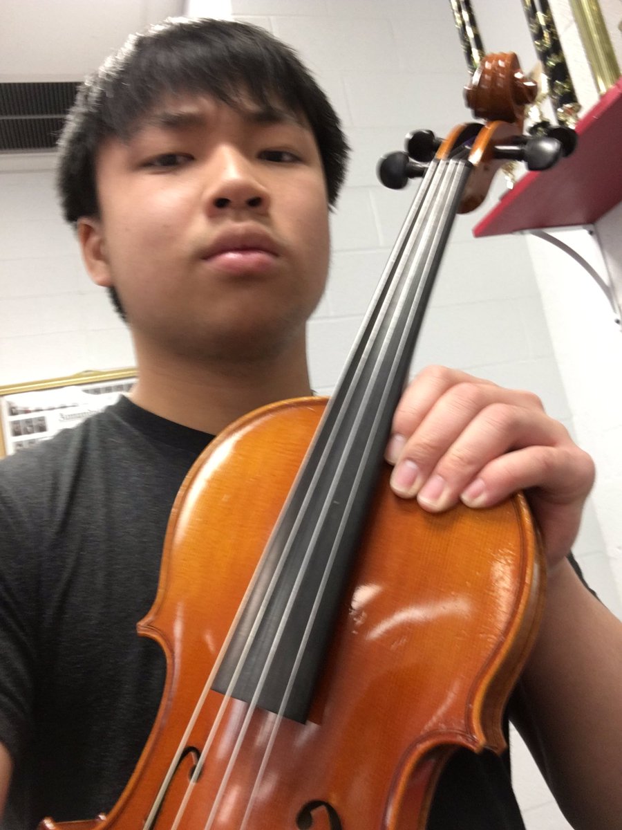 Congratulations to Violist: Max Rahardjo!  He was accepted to Ithaca College with a $20k/Year scholarship!  #annandaleorch #atompride