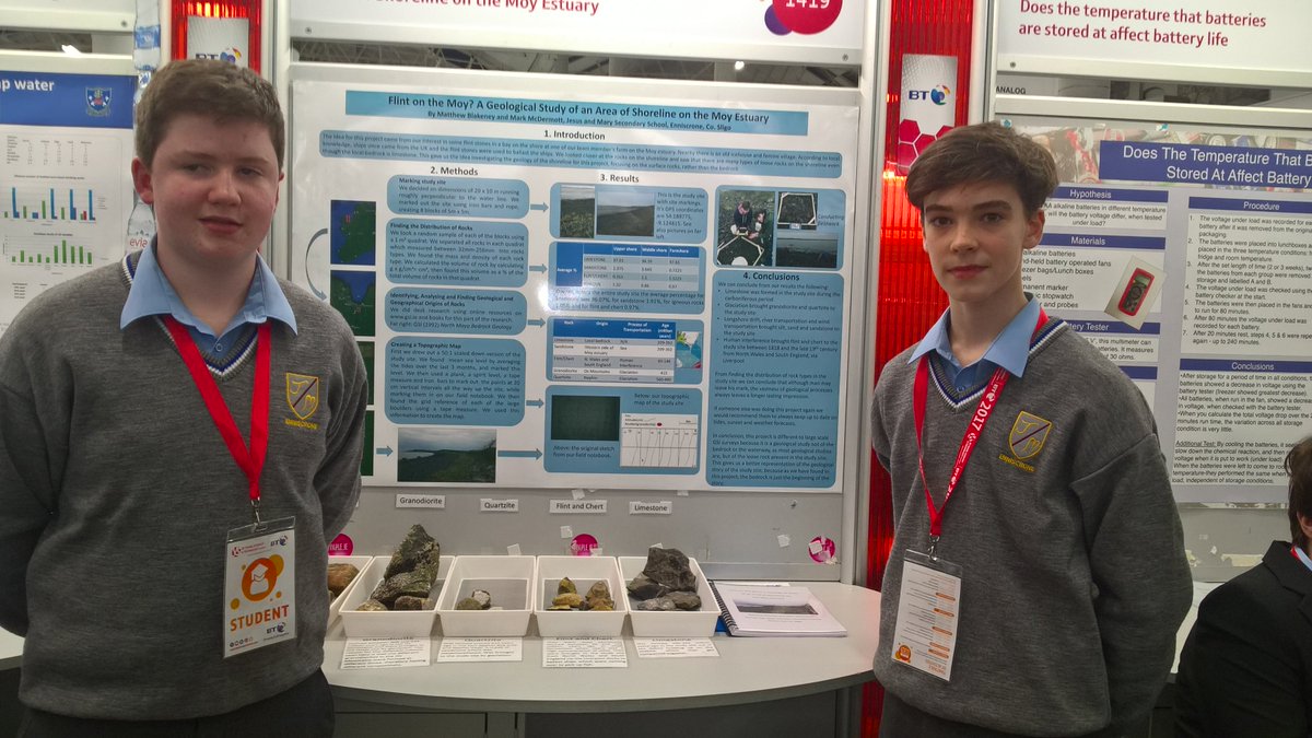 k_verbruggen's tweet photo. Congrats Sligo!
@GeolSurvIE prize @BTYSTE
Matt Blakeney & Mark McDermott
Jesus & Mary School
Flint on the Moy?
#UndergroundWonder https://t.co/sJlwqfYkp7