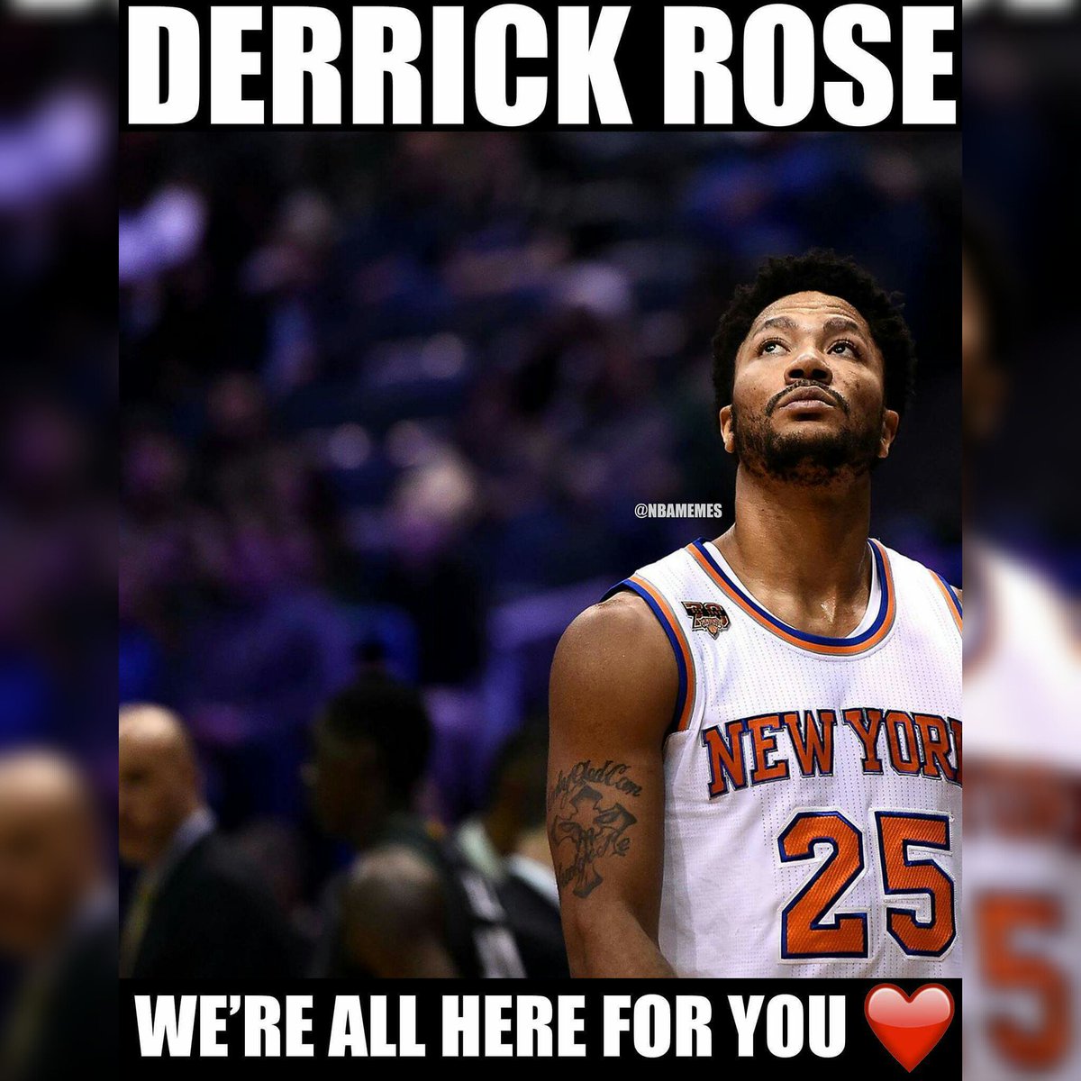 Money_Night's tweet photo. We care for Derrick Rose https://t.co/uc1EcbDUsX