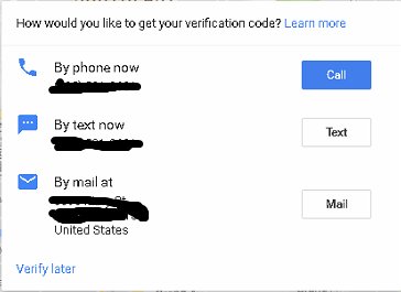 phone verify google maps