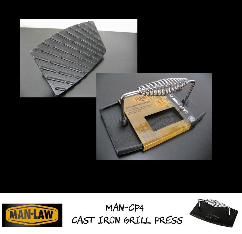 ManLawBBQ's tweet photo. MAN-CP4
Cast Iron Grill Press
#GrillMarks #CastIron #GrillPress #manlawbbq #bbq #grilling #outdoorgrilling #GrillAllYear #grill https://t.co/cFn20hei6I