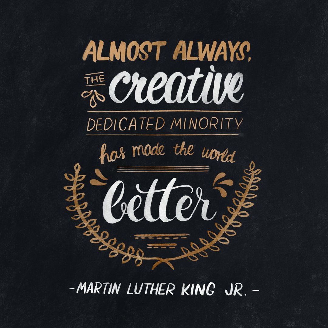 project1324's tweet image. Well said, Dr. King. #MLKDay