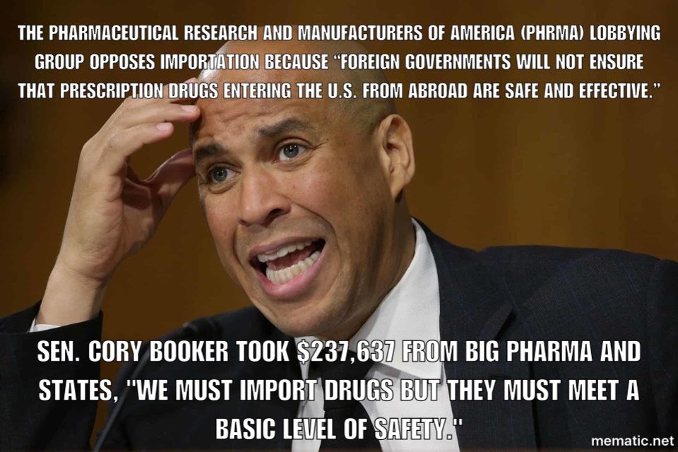 NickBauer_319's tweet photo. @CoryBooker @songadaymann @amiraminiMD @foxfire2112 @cmkshama Senator you are a joke! #PharmaDem https://t.co/a13DZ2IXGD