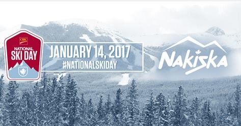 PlayEntNetwork's tweet photo. #nationalskiday @SkiNakiska 50% off lift tickets tomorrow January 14, 2017!!! #nakiska #CIBC #shred #powlife https://t.co/guviUdKvrH