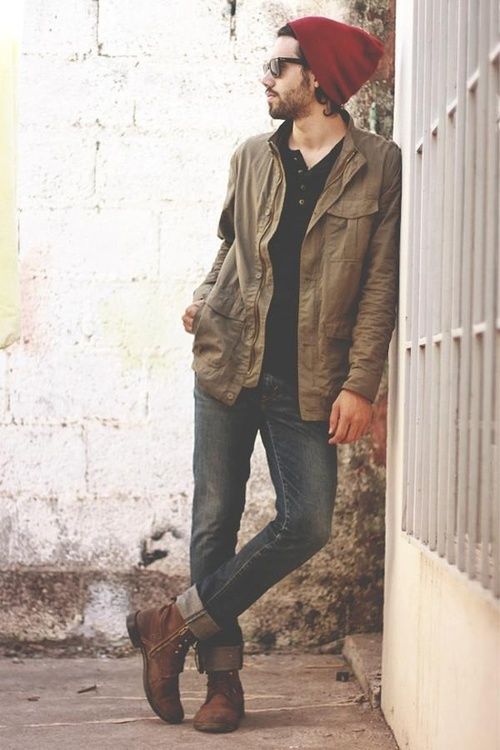 male indie outfit